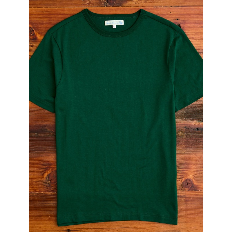 1950s Good Originals 5.5oz Loopwheel T-Shirt in Classic Green