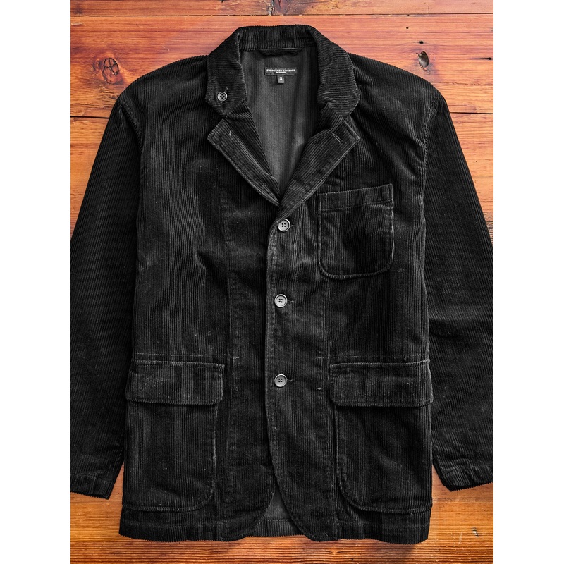 8W Corduroy Loiter Jacket in Black