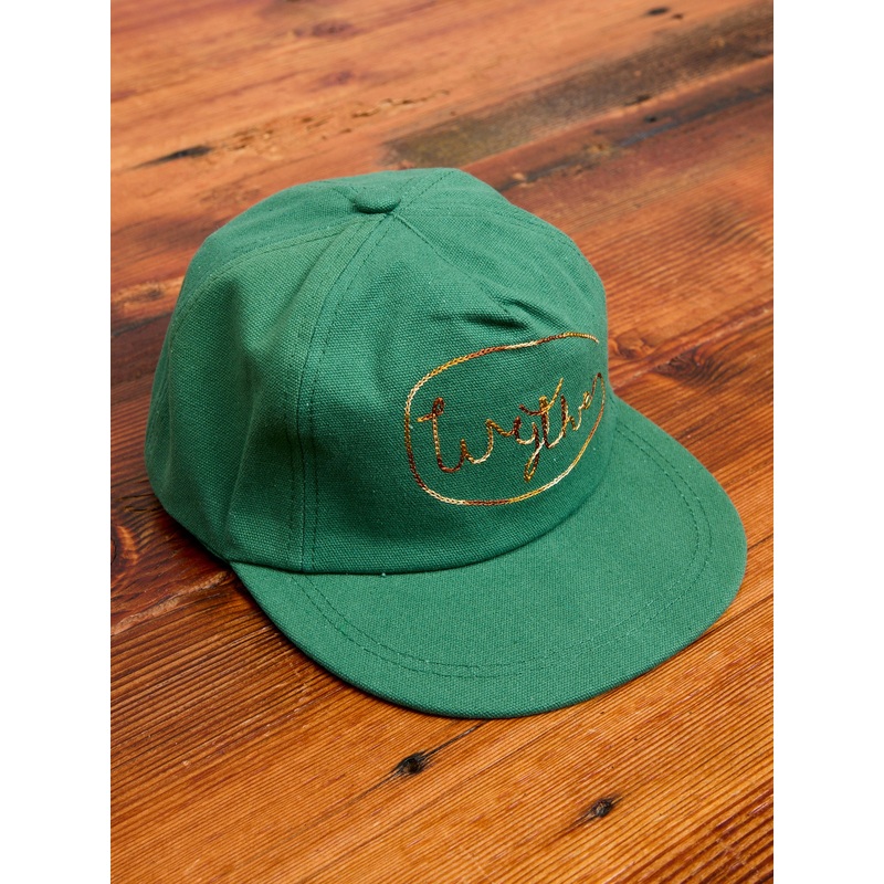 Chainstitch Canvas Ranch Hat in Green