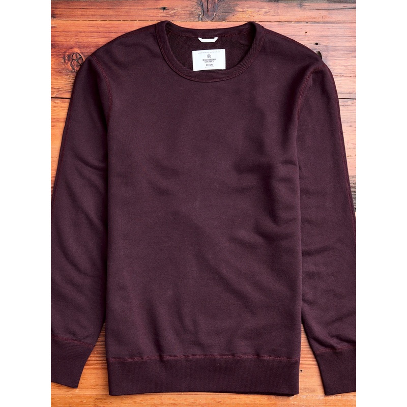 Crewneck Sweater in Oxblood|Small|Medium|Large|X-Large