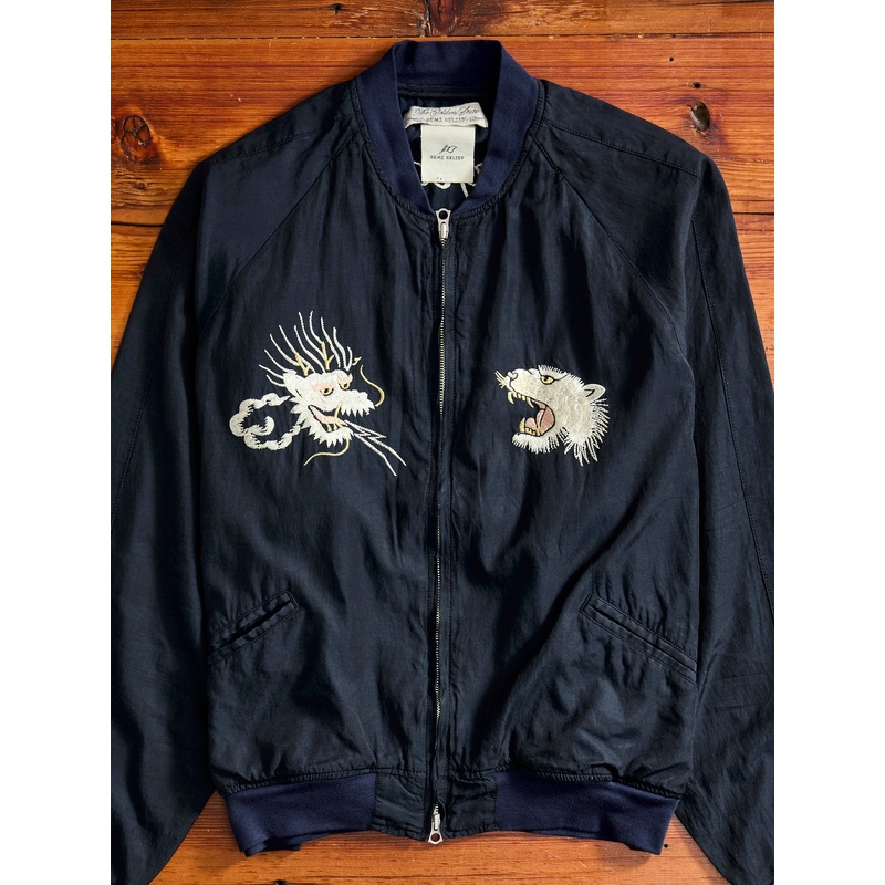Dragon Souvenir Jacket in Navy