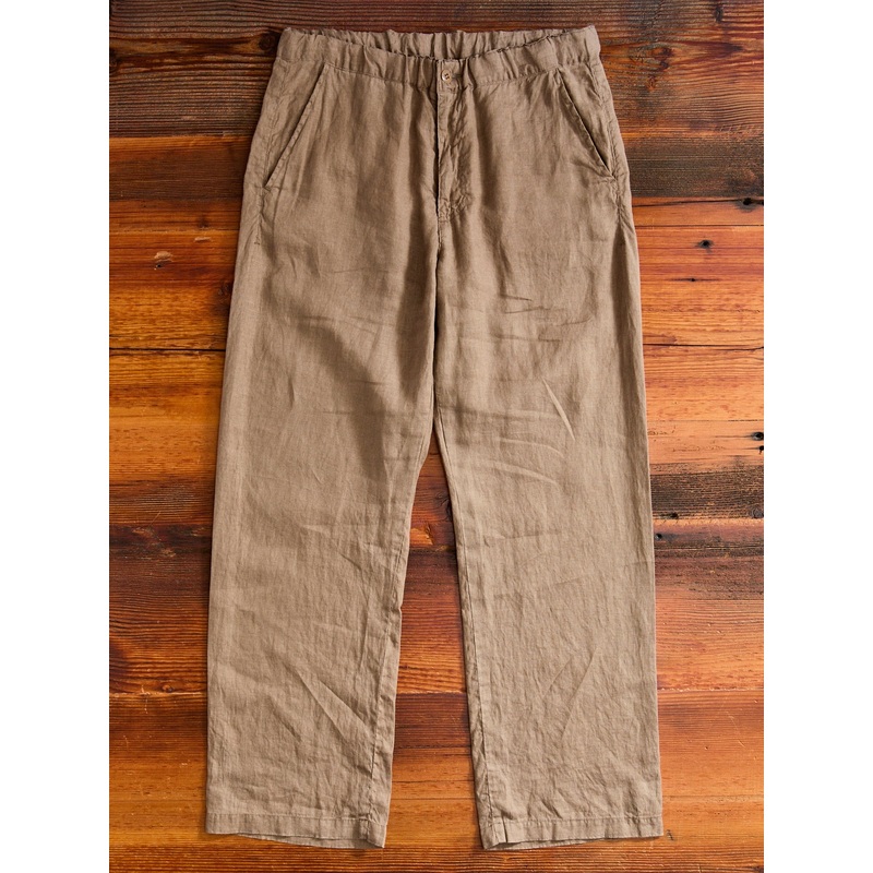 Linen Easy Pants in Chocolate|Small|Medium|Large|X-Large