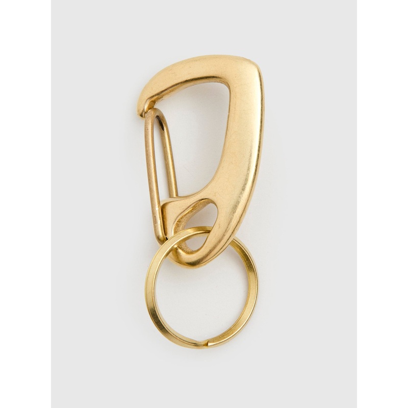 Sand Cast Key Snap in Brass|One Size