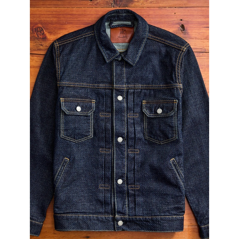 Sashiko Type-2 Jacket in Indigo
