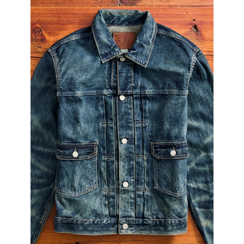 Westview Denim Jacket in Roughout Indigo