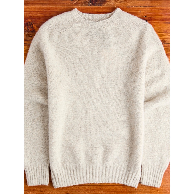 Birth of the Cool Wool Sweater in Cosmic Latte