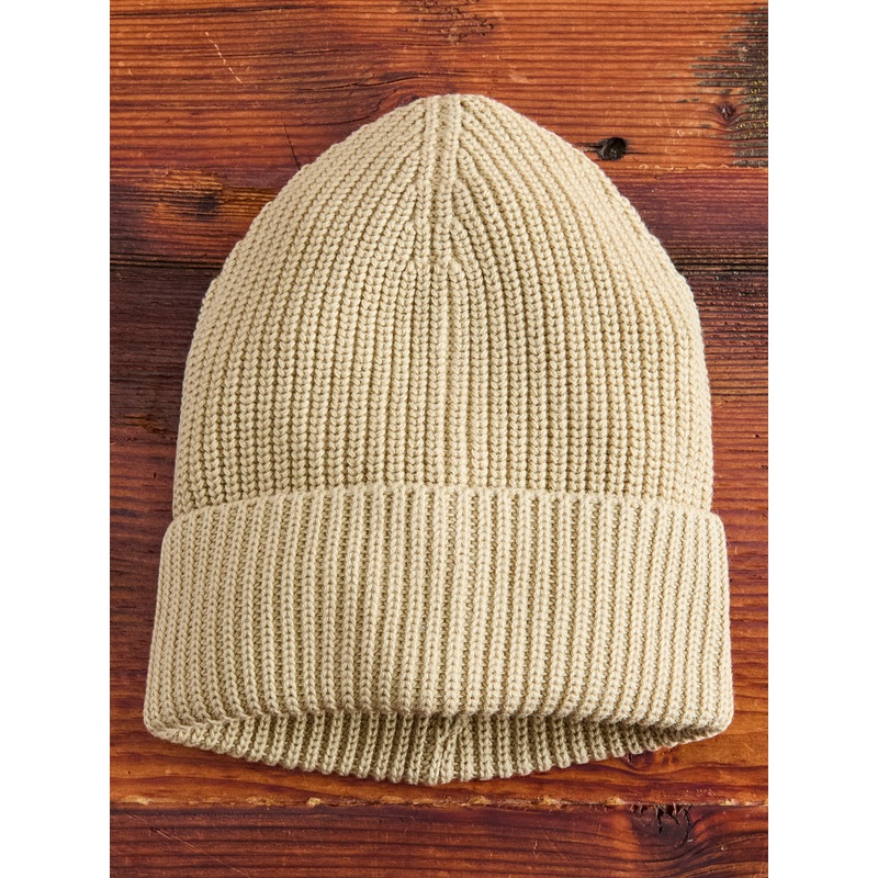 Cotton Watch Cap in Sand|One Size
