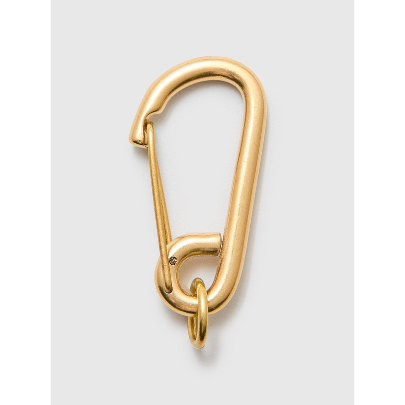 Large Carabiner in Brass|One Size