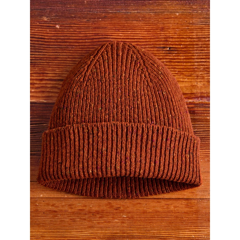 Out of the Blue Wool Beanie in Rustic