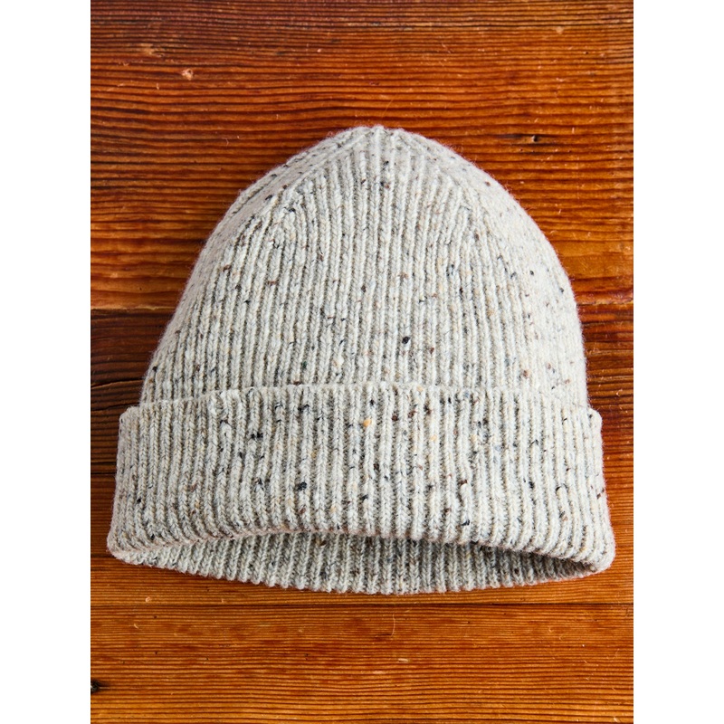 Out of the Blue Wool Beanie in Sand