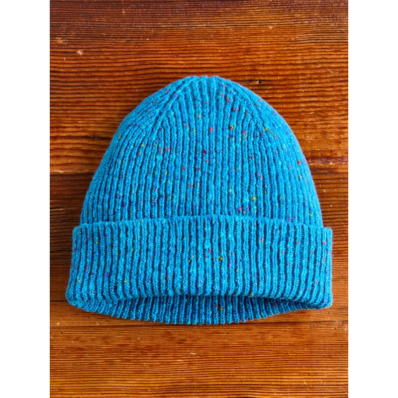 Out of the Blue Wool Beanie in Starnight