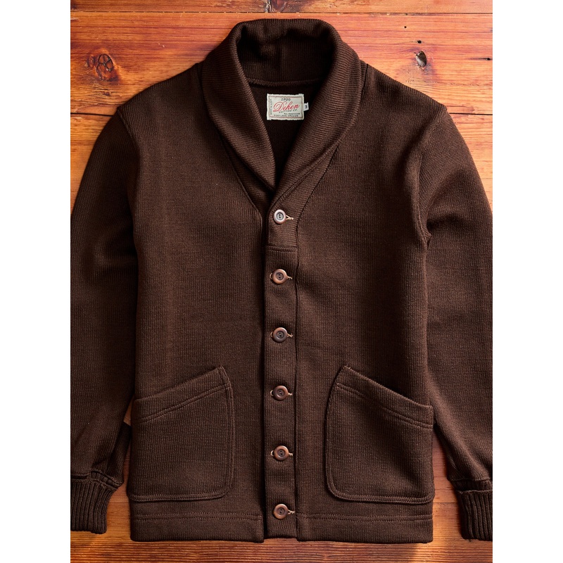 Shawl Sweater Coat in Brown|Small|Medium|Large|X-Large