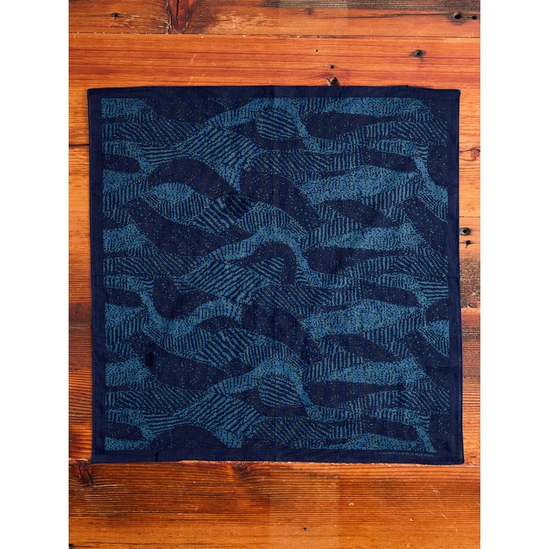 Wind Flow Bandana in Dark Navy