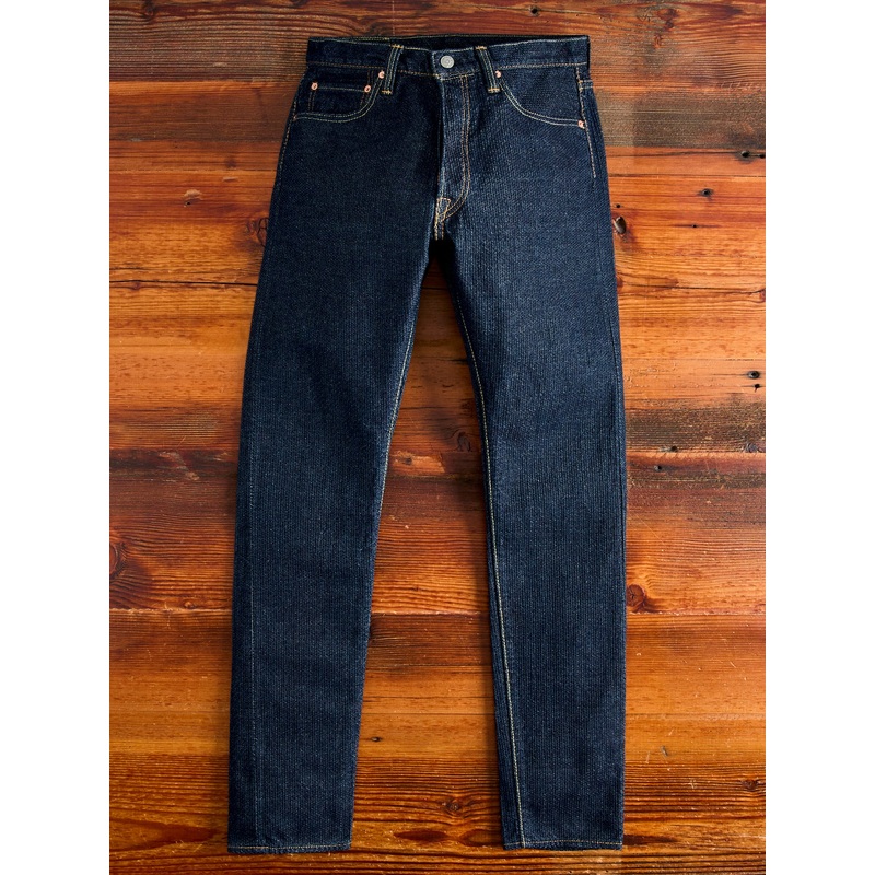 1170-2-ID Indigo Sashiko Denim – Relaxed Tapered Fit