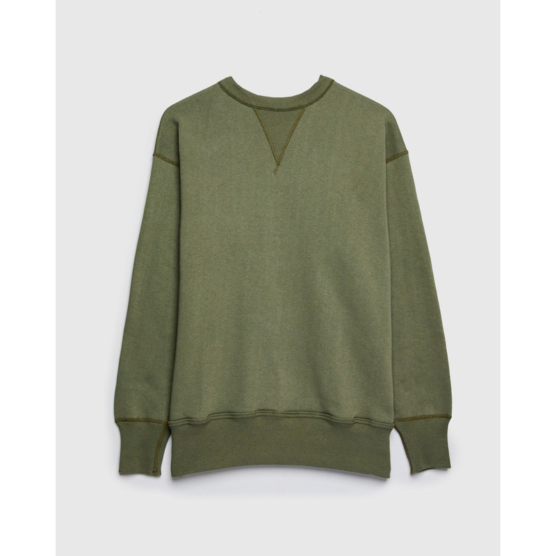 401 Loopwheel Sweatshirt in OD Green