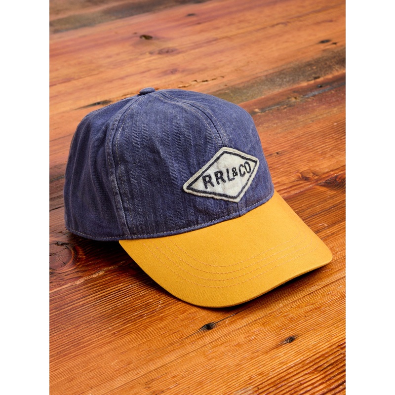 Double RL Two-Tone Cap in Garage Purple
