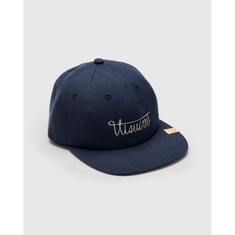 Excelsior II Cap Script in Navy