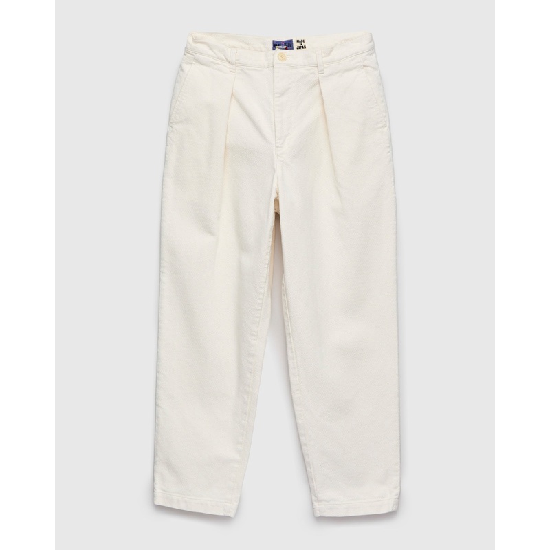 Yukizarashi Sashiko Trousers in Natural