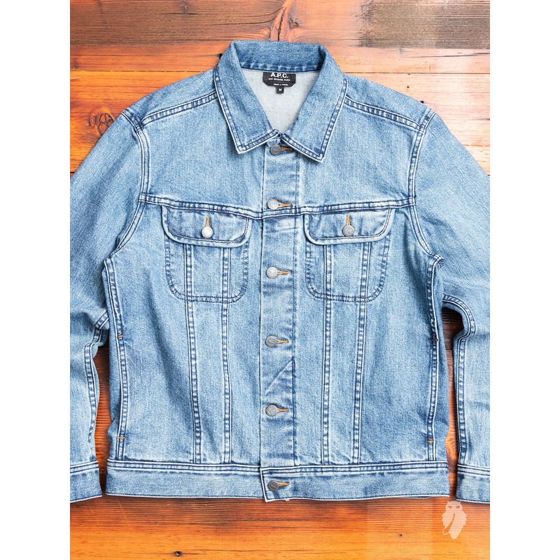 12.75oz Stonewashed Denim Jacket