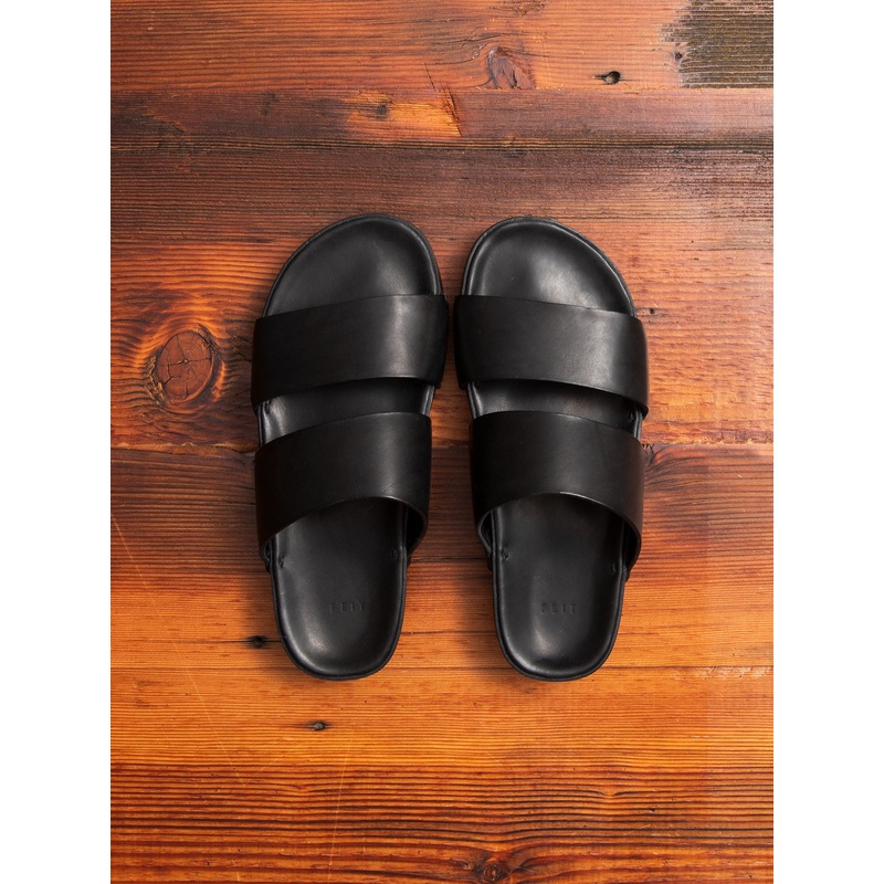 Hand Molded Sandal in Black|Small|Medium|Large|X-Large|XX-Large
