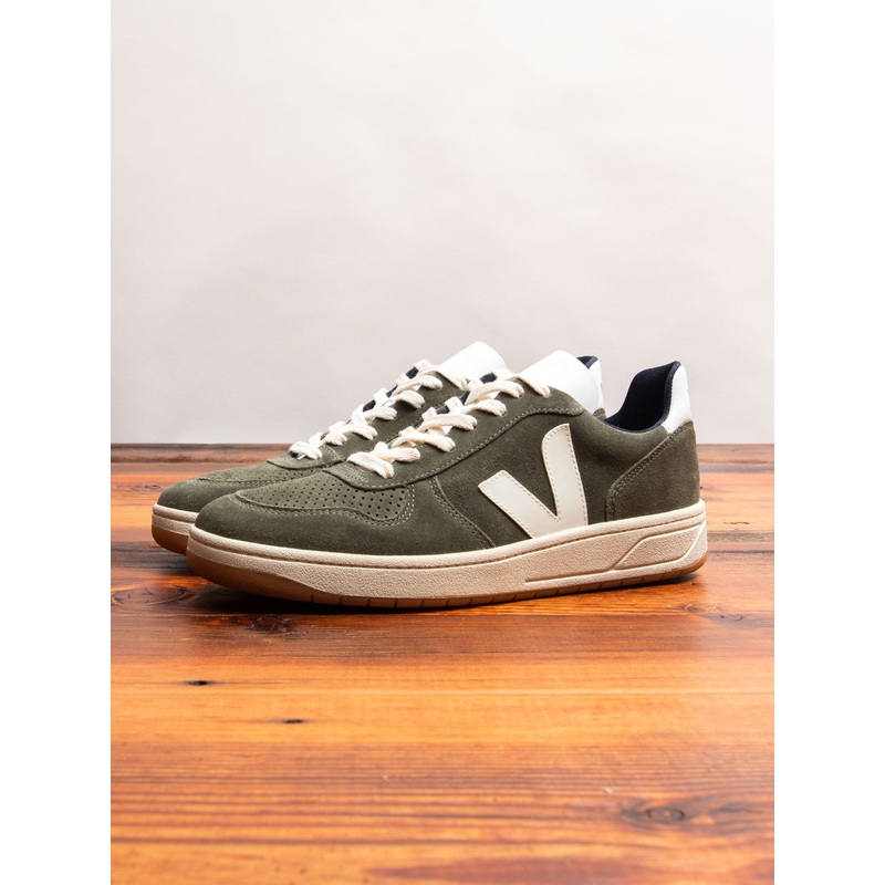 V-10 Sneaker in Olive Suede|8|9|10|11|11.5