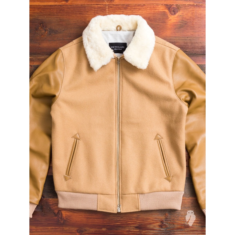Aviator Jacket in Camel|Small|Medium|Large|X-Large