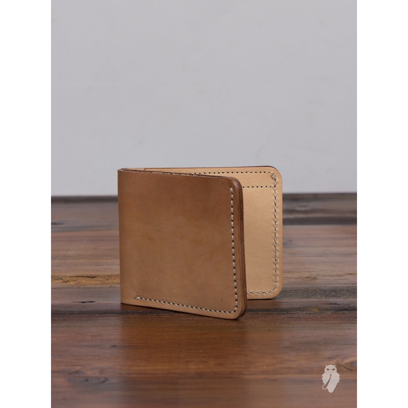 Bifold Wallet in Natural Horsehide