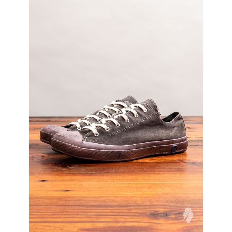 01JPB 10th Anniversary Low Top Sneaker in Iron Overdye