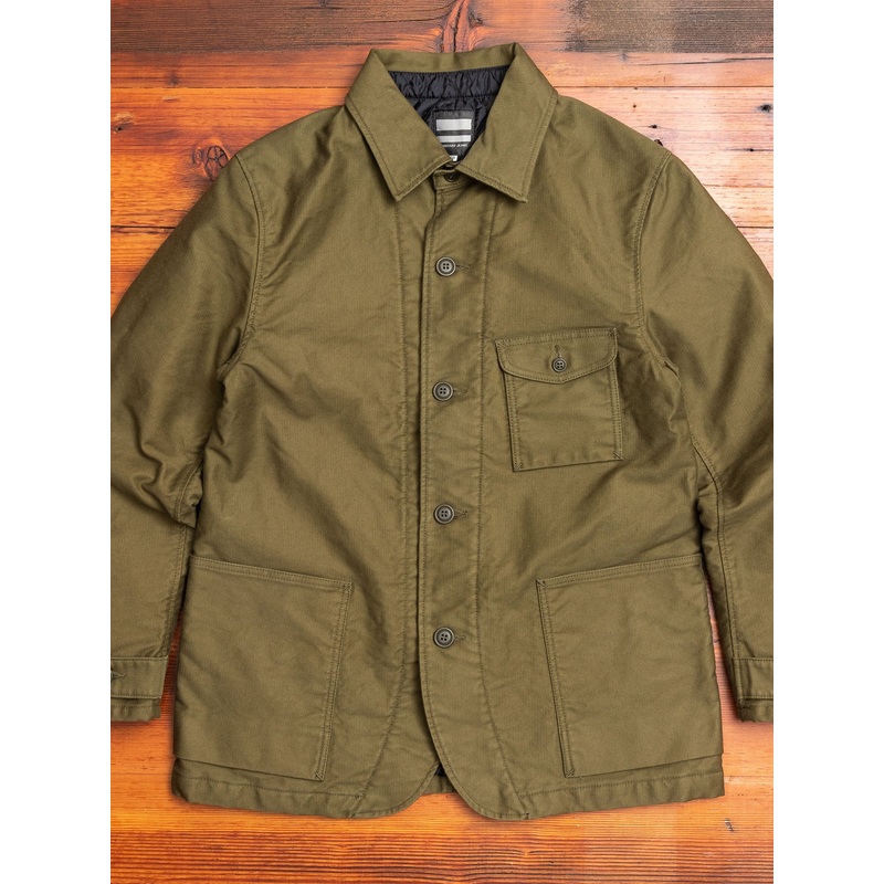 03-121 Military Coderane Coverall Jacket in Olive Drab