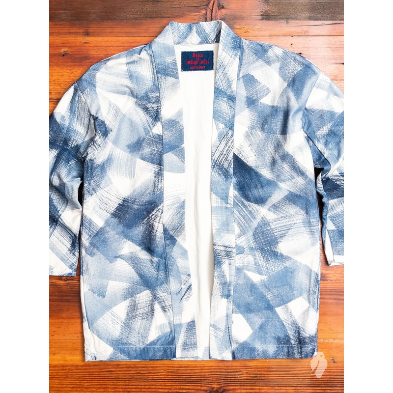 Artisan Haori Shirt in Indigo|3|4|5