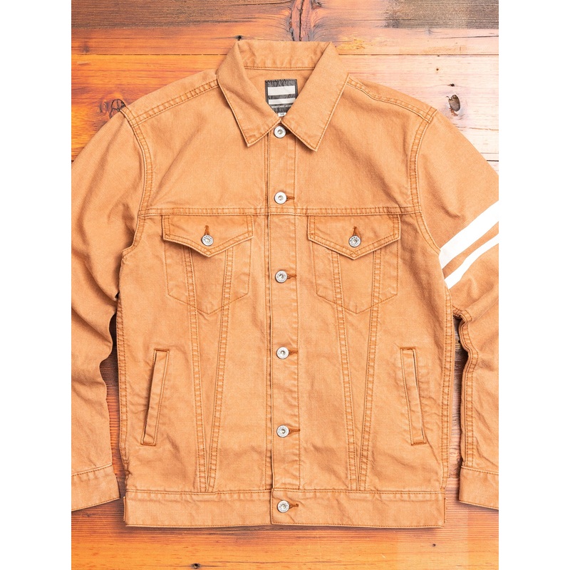 03-150 Going to Battle Washed Duck Type-3 Jacket in Brown