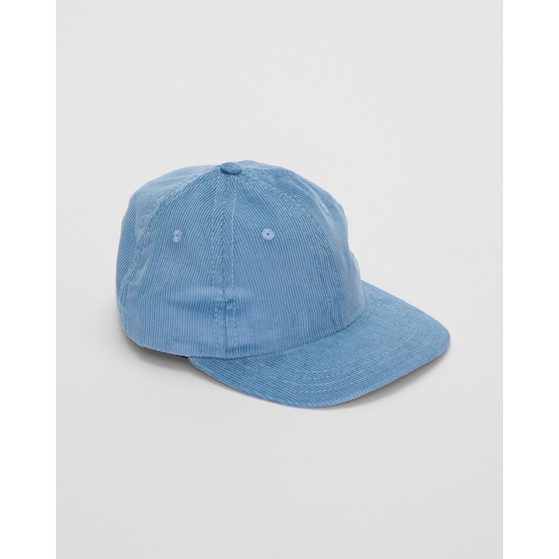 Baseball Hat in Dusty Blue Cord