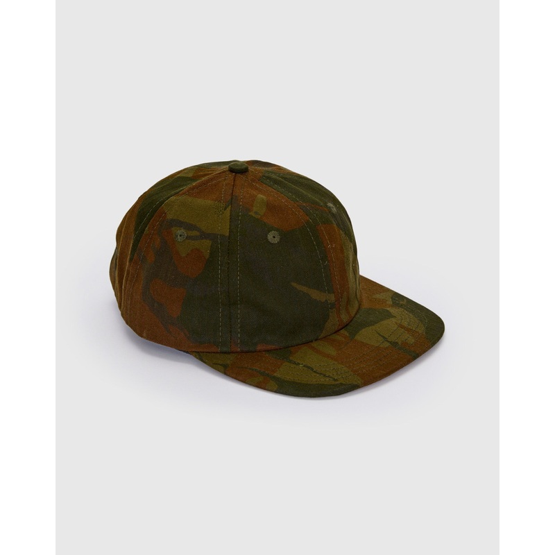 Baseball Hat in Waxed Ginger Camo
