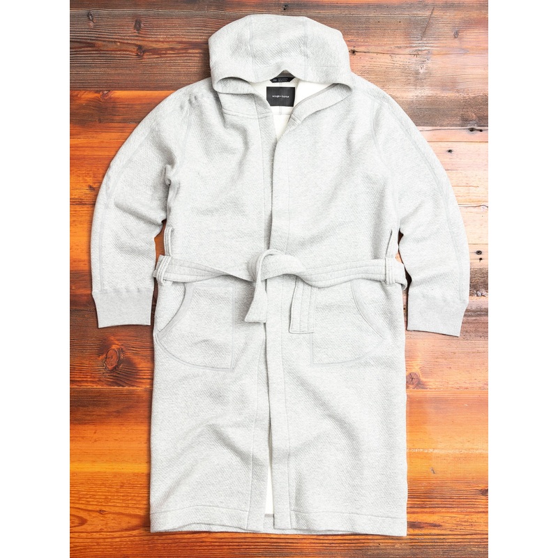 Cabin Fleece Robe in Heather Grey