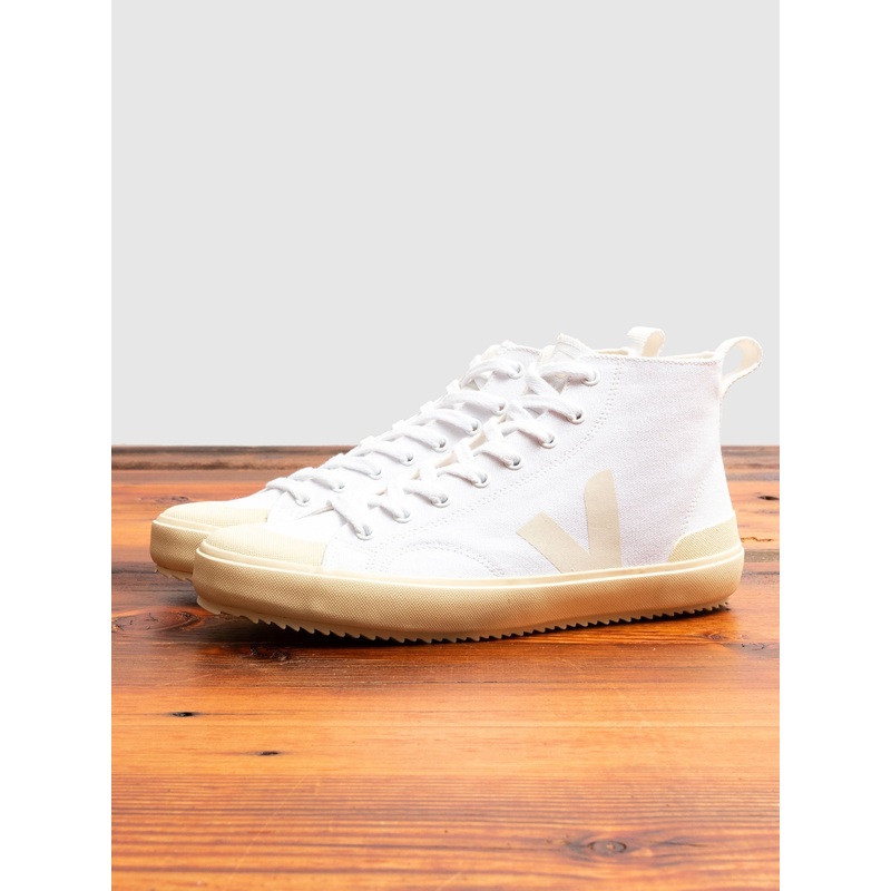Nova HT Canvas Sneaker in White Butter-Sole