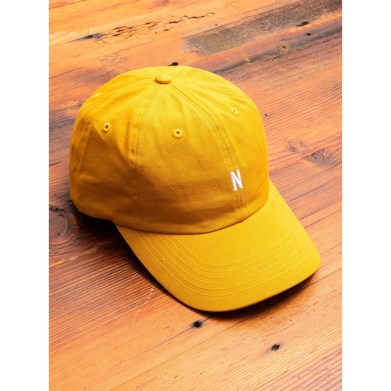 Twill Sports Cap in Chrome Yellow