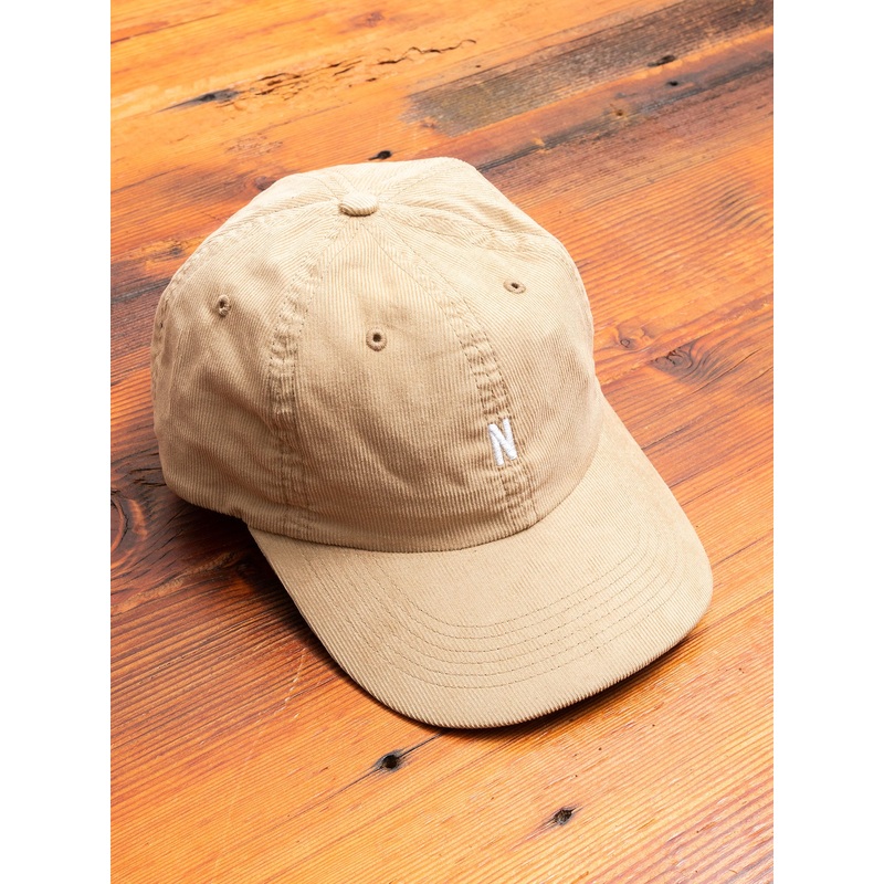 Baby Corduroy Sports Cap in Khaki