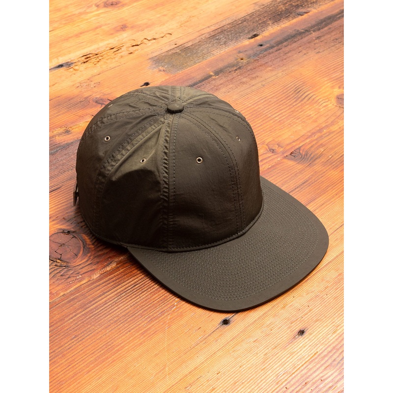Nylon Cap in Olive|One Size