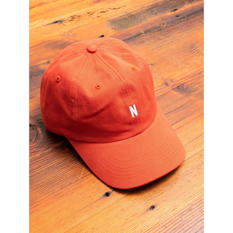 Twill Sports Cap in Red|One Size