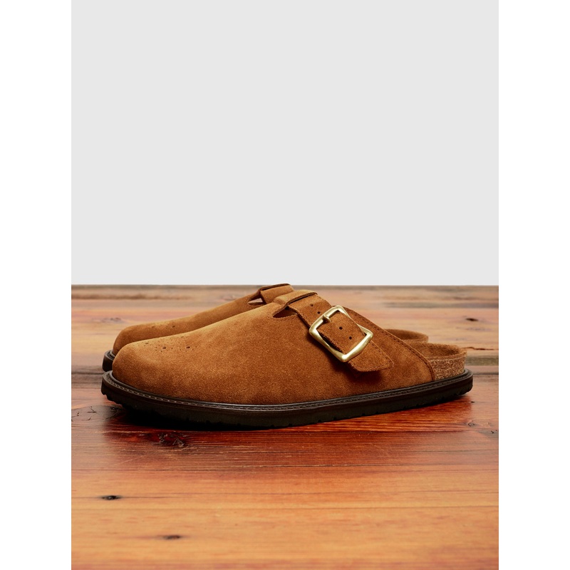 Buggs Suede Mule in Camel|4|5|6