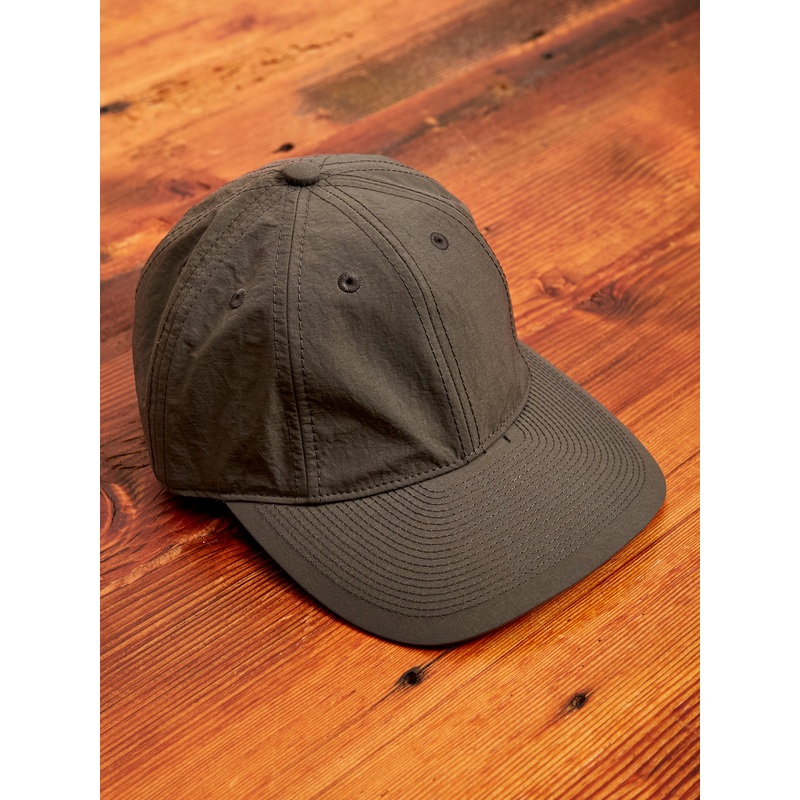 Nylon Cap in Black|One Size