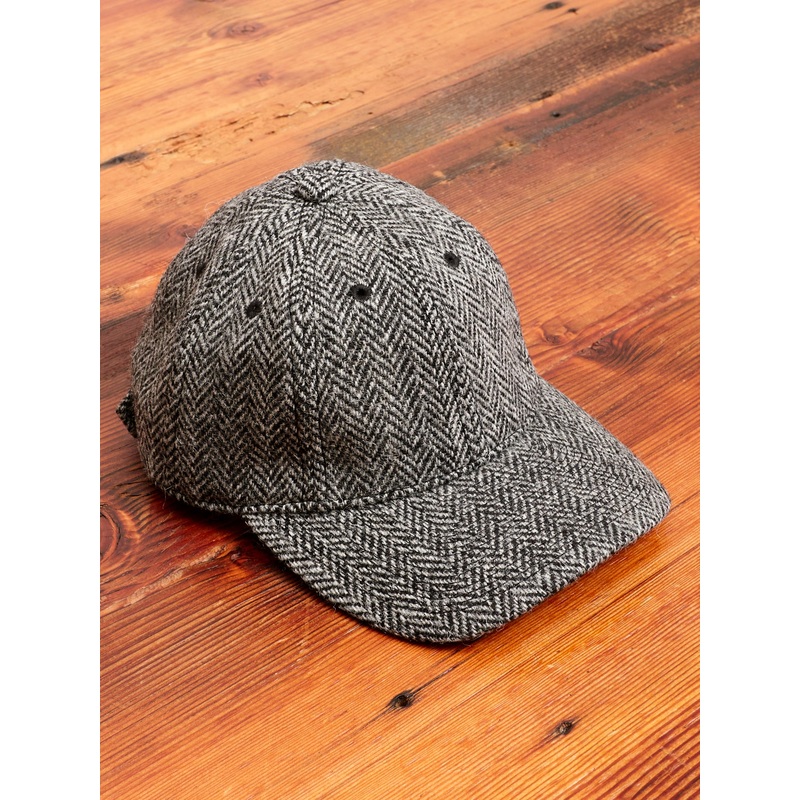 Tweed Cap in Herringbone|One Size