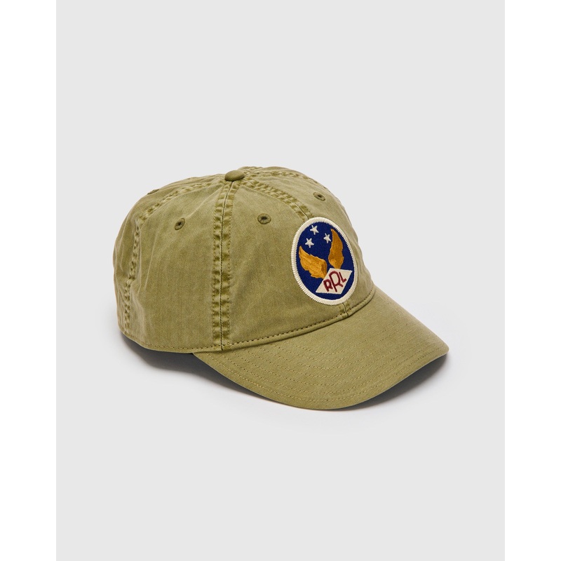 Twill Baseball Cap in Brewster Green