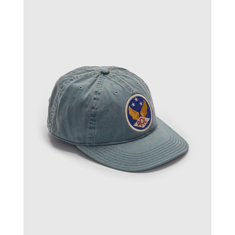 Twill Baseball Cap in Midnight Blue