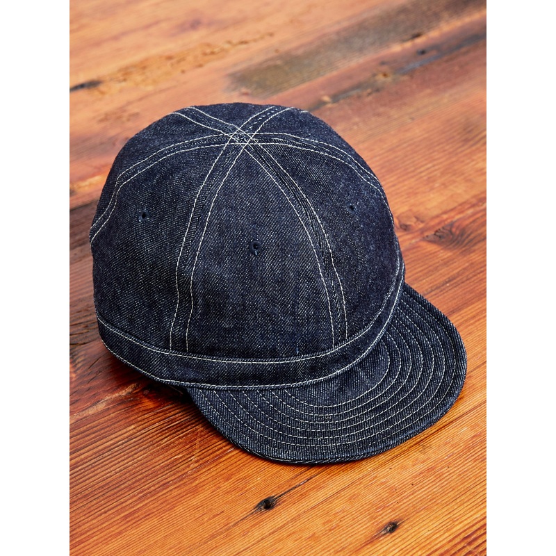 13.5oz Denim Work Cap in Indigo