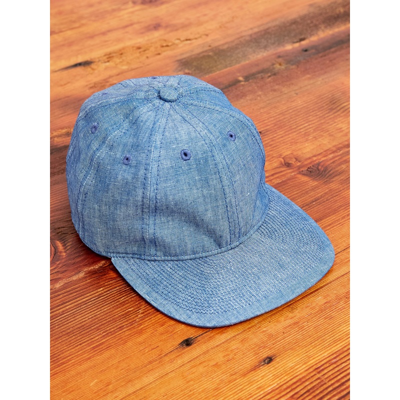 Chambray Cap in Blue|One Size