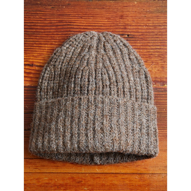Alpaca Watch Cap in Oak|One Size