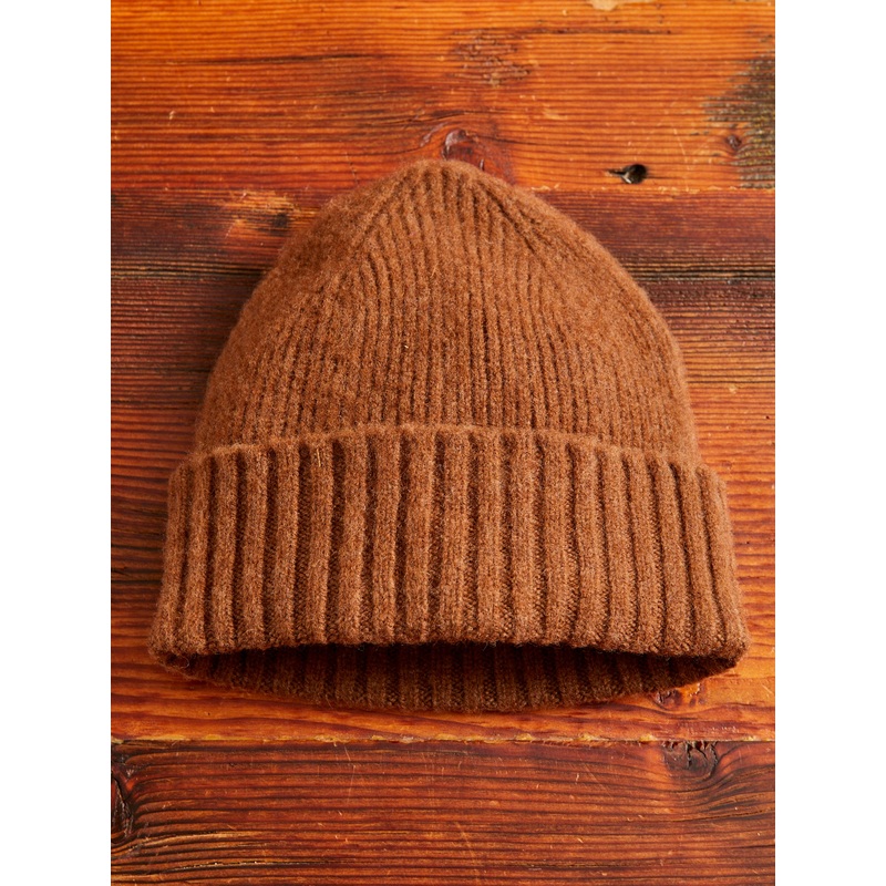 King Jammy Wool Beanie in Wood