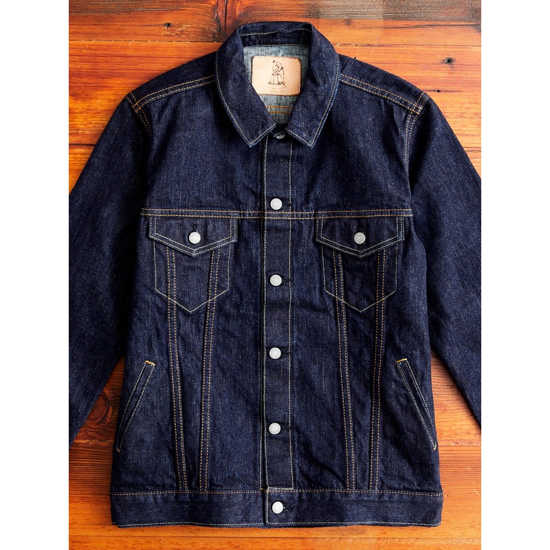 6114 14oz Type-3 Denim Jacket in Indigo