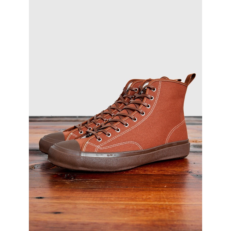 Hi Basket Sneaker in Brown|7|8|9|10|11|12